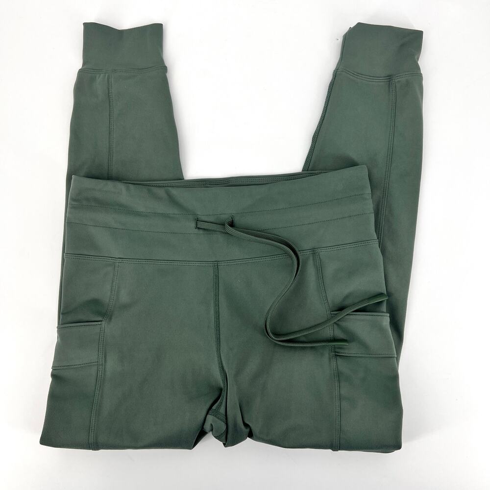 Eddie Bauer Sage Green Jogger Legging Womens Size XL Preowned